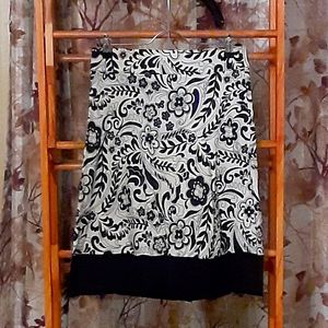 Black and white skirt by Spring Street